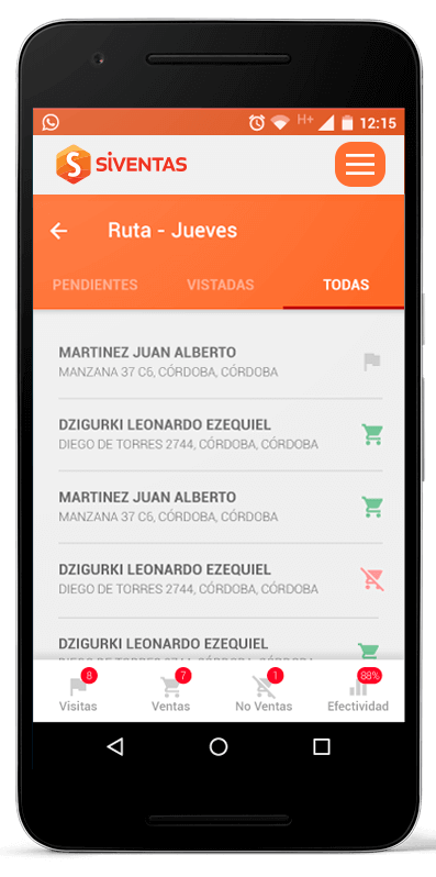 Aplicación SiVentas